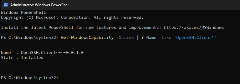 Instrucción SSH 1