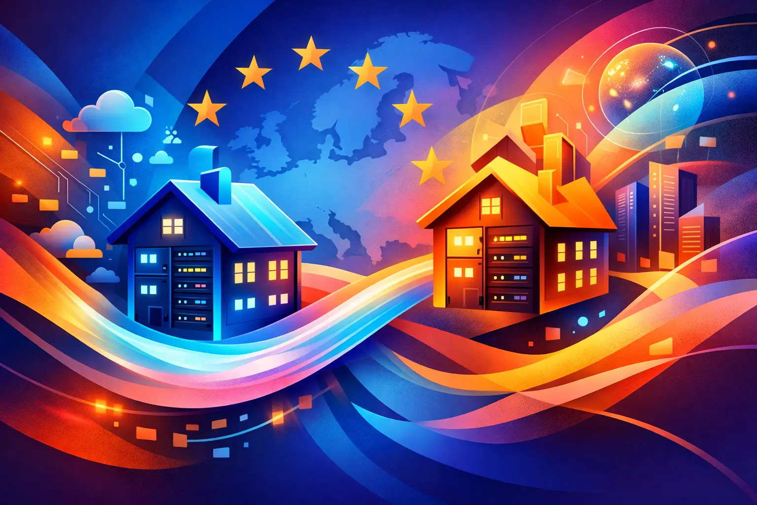 Cómo Europa intenta soluciones de TI creadas en la UE