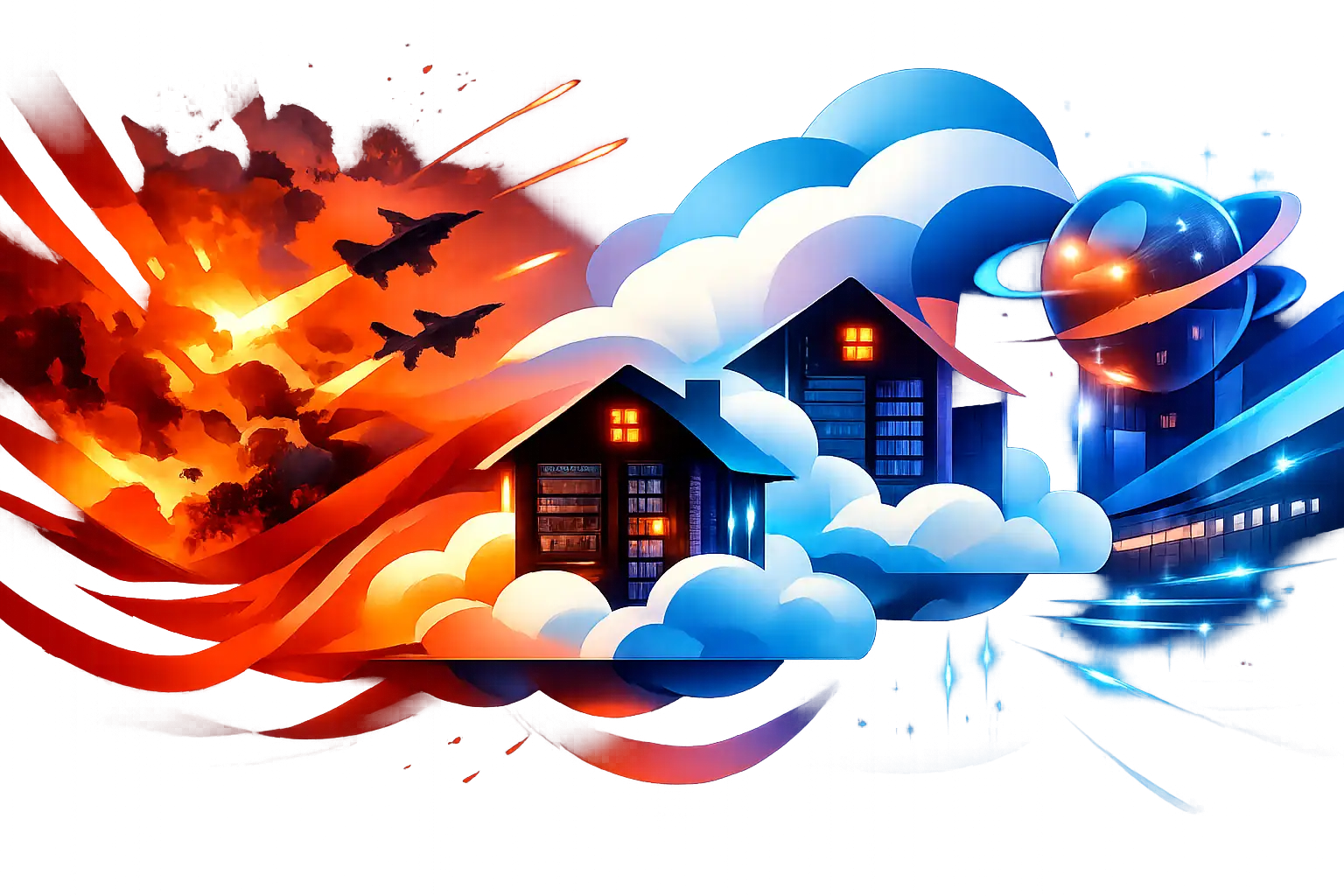 ¿Podría el estado de guerra afectar a Amazon y Google Cloud?