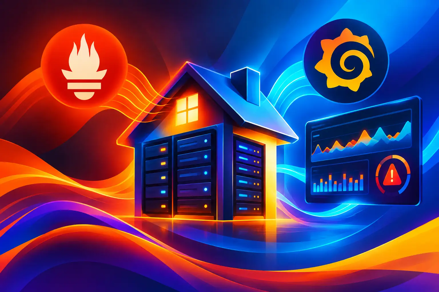 Prometheuse ja Grafana integratsioon, mis märkab probleeme