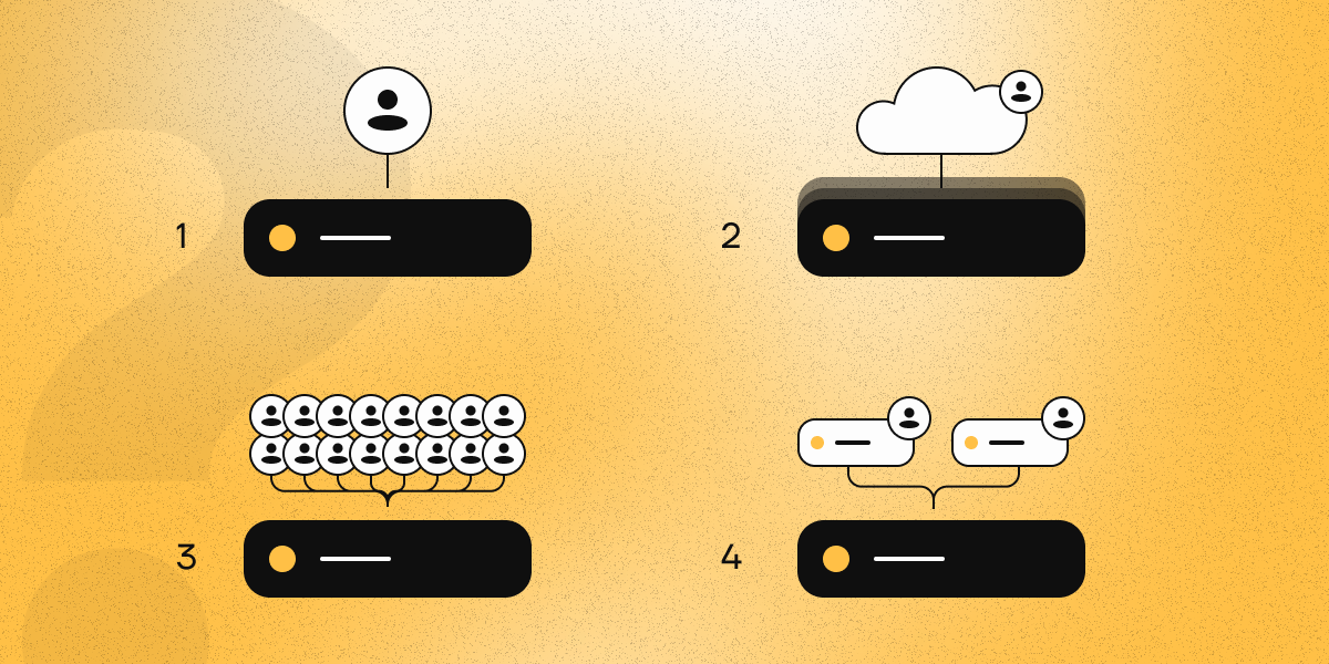 Types of Hosting illustration 1