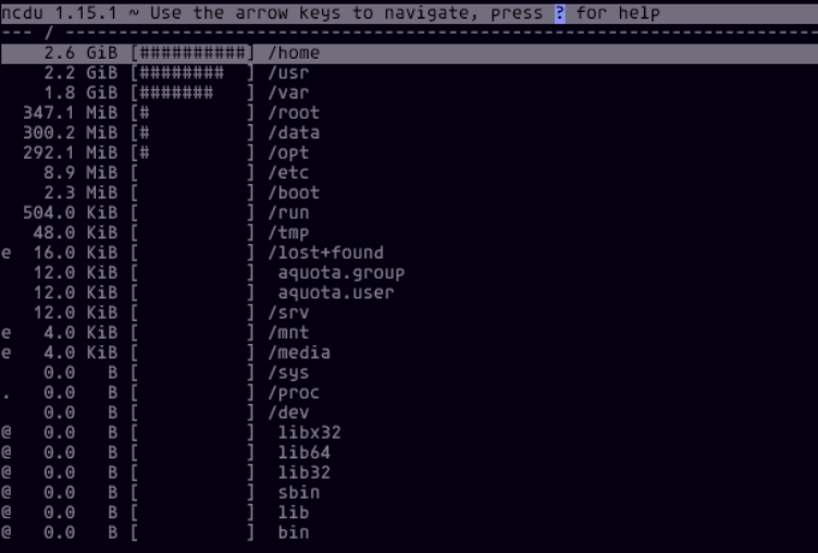 ncdu-how-to-find-large-files